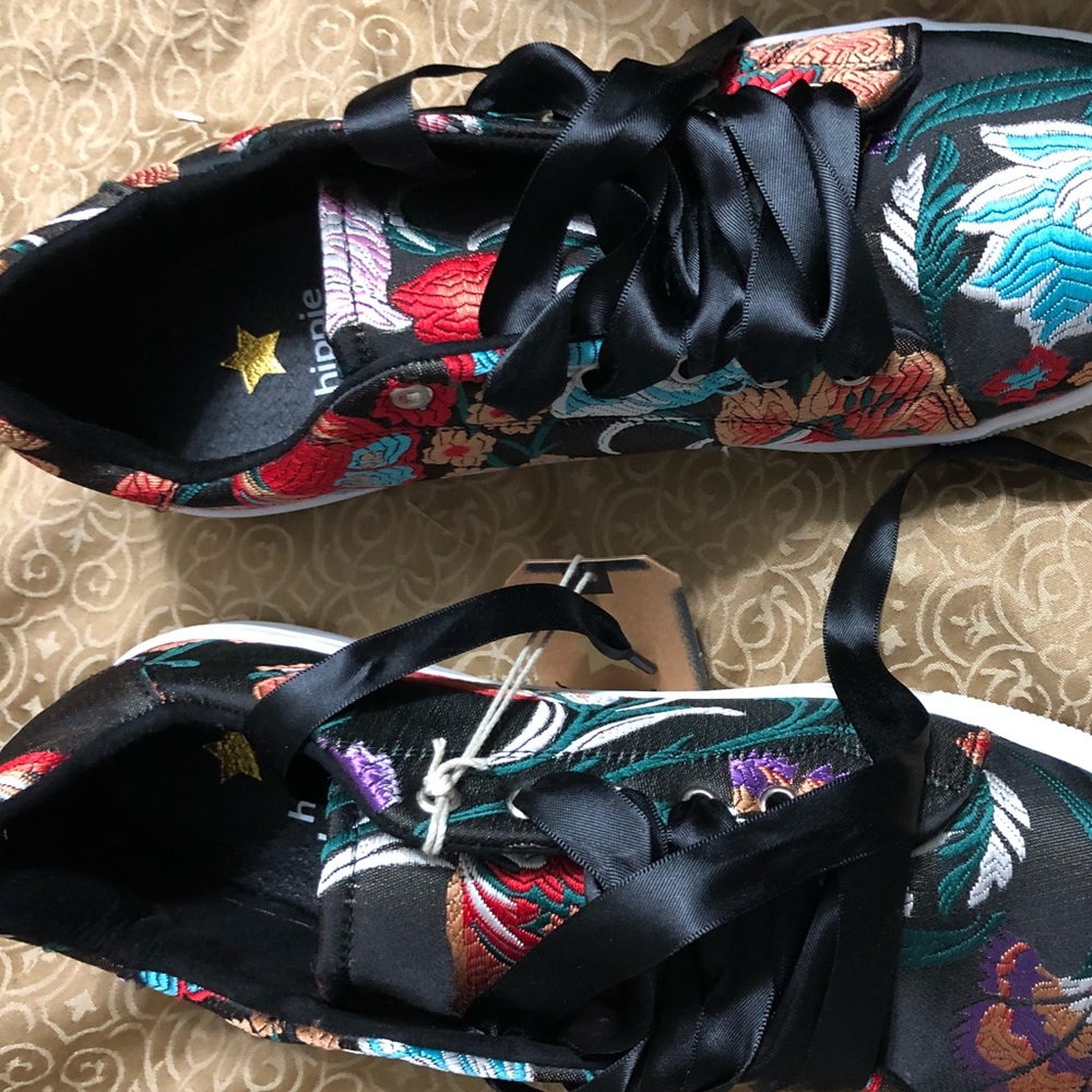 Hippie Satin Sneakers Brand New in Box
